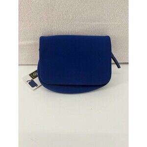 Neoprene Fanny Pack Crossbody Wrist 3 In 1 Bag Live In Style Royal Blue NEW